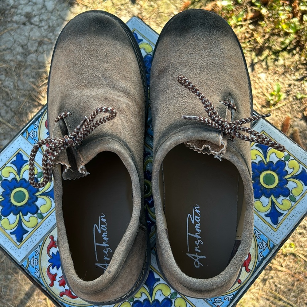Men’s Oktoberfest Trachten suede shoes sz 11